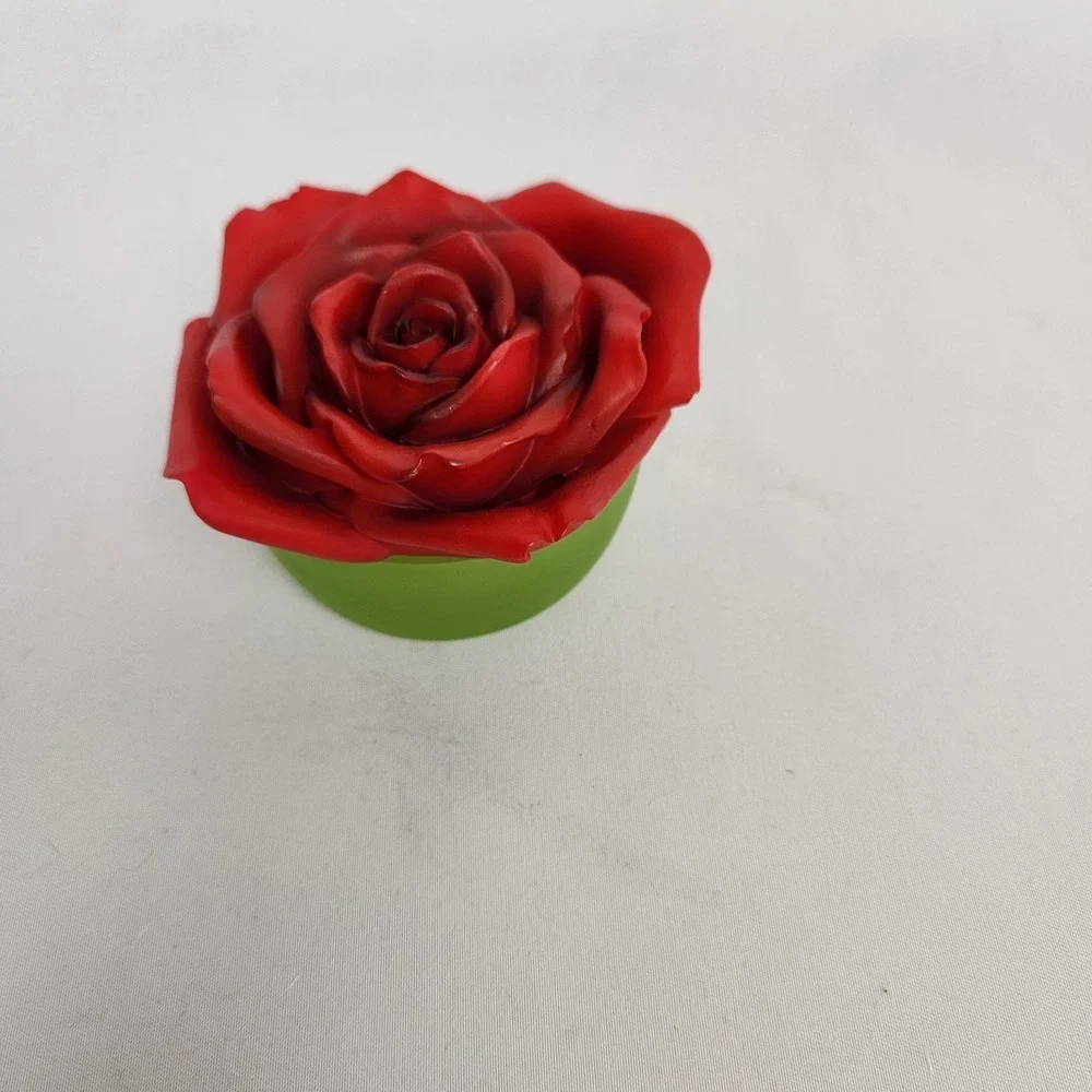 Brand New Ibis and Orchid‎ Trinket Keepsake Box for jewelry - Red Rose 13010